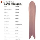 ��GENTEMSTICK�ۥ���ƥ󥹥ƥ��å� ��MERMAID �ۥޡ��ᥤ�� 2026-2027MODEL �Хå�����ȥ꡼ ���Ρ��ܡ��� �ѥ�����