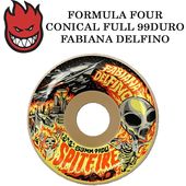 ��SPITFIRE�� ���ԥåȥե����� ��FORMULA FOUR FABIANA DELFINO INVASION PRO�� F4 �ե��ӥ��ʡ��ǥ�ե����� 53mm 99DURO �������� �������ȥܡ���