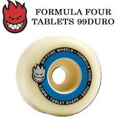 ��SPITFIRE�� ���ԥåȥե����� ��FORMULA FOUR TABLETS�� F4 ���֥�å� 52mm 99DURO �������� �������ȥܡ���