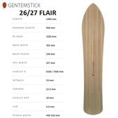 ��GENTEMSTICK�ۥ���ƥ󥹥ƥ��å� ��FLAIR �ۥե쥢 2026-2027MODEL �Хå�����ȥ꡼ ���Ρ��ܡ��� �ѥ�����
