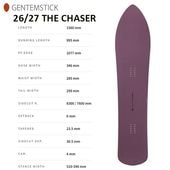 ��GENTEMSTICK�ۥ���ƥ󥹥ƥ��å� ��THE CHASER�ۥ��������� 2026-2027MODEL �Хå�����ȥ꡼ ���Ρ��ܡ��� �ѥ�����
