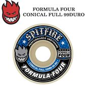 ��SPITFIRE�� ���ԥåȥե����� ��FORMULA FOUR CONICAL FULL�� F4 ���˥��� �ե� 52mm 99DURO �������� �������ȥܡ���