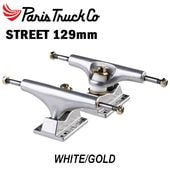 ��PARIS�� �ѥꥹ ��STREET 129mm ��WHITE/GOLD �������ȥܡ��� �ȥ�å�