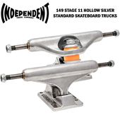 ��INDEPENDENT�� ����ǥ��ڥ�ǥ�� ��149 STAGE 11 HOLLOW SILVER TRUCKS�� �������ȥܡ��� �ȥ�å� 149