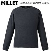 ��MILLET�� �ߥ졼 ��THROUGH WARM CREW�� ���롼 �������� ���롼 MIV02059 BLACK - NOIR ����ʡ�