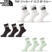 ��THE NORTH FACE�� �����Ρ������ե�����  ��TNF Jacquard Logo 3P Crew�� TNF ���㥫���� ���� 3P ���롼 NN82411 ���å��� / ����