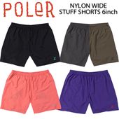 ��POLER�� �ݡ��顼 ��NYLON WIDE STUFF SHORTS 6inch�� ��� �ʥ����󥷥硼�ȥѥ�� 261MCV0019