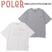 ��POLER�� �ݡ��顼 ��PRM CLOTH STITCH EMB TEE�� ��� ȾµT����� 261MCV0051
