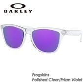 ��OAKLEY�� �������꡼ ��Frogskins (A)�� �ե��å������� Polished Clear/Prizm Violet OO9245
