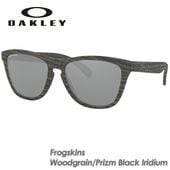 ��OAKLEY�� �������꡼ ��Frogskins (A)�� �ե��å������� Woodgrain /Prizm Black Iridium OO9245