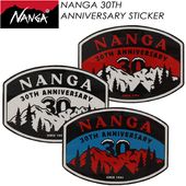��NANGA�ۥʥ� ��NANGA 30TH ANNIVERSARY STICKER�� �ʥ� 30th ���˥С����꡼ ���ƥå��� NA2454-3G506-Z ���ƥå���