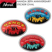 ��NANGA�� �ʥ� ��NANGA 30TH ANNIVERSARY STICKER OVAL�� �ʥ� 30th ���˥С����꡼ ���ƥå��� �����Х� NA2443-3G201-A ���ƥå���