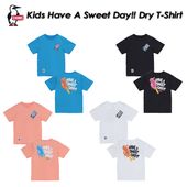 ��CHUMS�� ����ॹ ��Kids Have A Sweet Day!! Dry T-Shirt�� ���å��ϥ֥����������ȥǥ�!!�ɥ饤T����� / Ⱦµ / ���å� CH21-1372