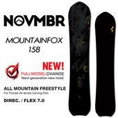 ��NOVEMBER�ۥΥ٥�С� ��MOUNTAINFOX 158�ۥޥ���ƥ�ե��å��� 158 2026-2027MODEL �ե꡼�饤�ǥ��� ���Ρ��ܡ��� �ѥ����� �Хå�����ȥ꡼