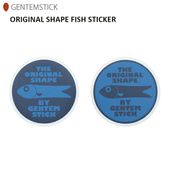 ��GENTEMSTICK�ۥ���ƥ󥹥ƥ��å� ��ORIGINAL SHAPE FISH STICKER�� ���ƥå���