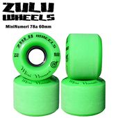 ��Zulu Wheels�� �����롼�������� ��Mini Numeri 78A 60mm Green�� �ߥ˥̥�� 78A 60mm ���꡼�� �������ȥܡ��� �������� ���󥹥�