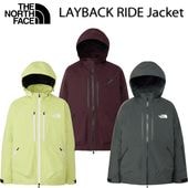 ��THE NORTH FACE�� �����Ρ������ե����� ��LAYBACK RIDE Jacket�� �쥤�Хå��饤�ɥ��㥱�å� NS62512 2026-2027/��˥��å���/���Ρ��ܡ��ɥ�����/���㥱�å�