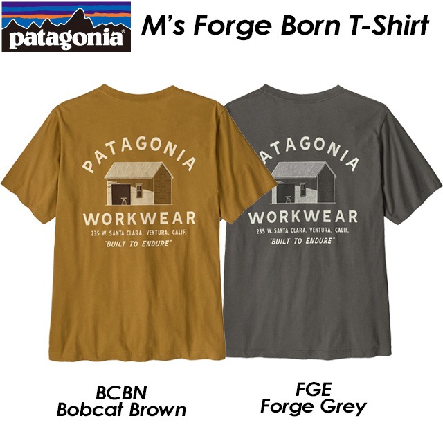 ��patagonia�� �ѥ����˥�  ��M's Forge Born T-Shirt �� ��󥺡��ե��������ܡ���T����� 37872 T����� Ⱦµ