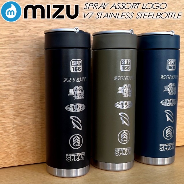 SPRAY Original MIZU V7 Bottle Assort Logo