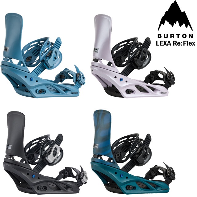 BURTON �ڥС��ȥ�� Women's Lexa Re:Flex �ڥ������ �쥯���� 25-26 ������� ������ BINDING �ӥ�ǥ��� �Х���ǥ��� SNOWBOARD ���Ρ��ܡ���