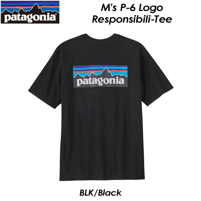 ��patagonia�� �ѥ����˥�  ��M's P-6 Logo Responsibili-Tee �� ��󥺡�P-6�������쥹�ݥ󥷥ӥ�ƥ��� 38504 T����� Ⱦµ