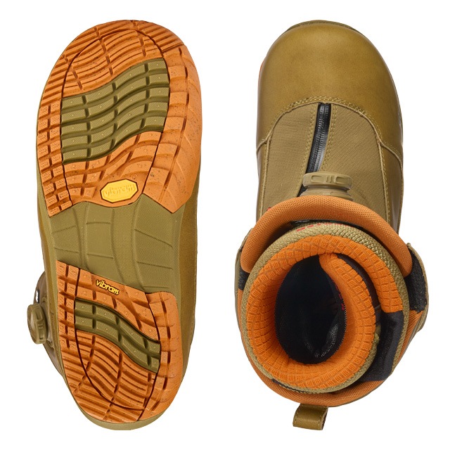 ��K2�ۥ����ġ� ��TARO TAMAI "TT" SNOWSURFER LS�� OLIVE 2025-2026 MODEL �˽����� / ���Ρ��ܡ��� �֡��� leather �쥶��
