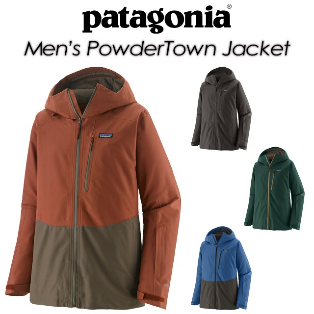 ��patagonia�ۥѥ����˥���Men's PowderTown Jacket�ۥ�� �ѥ����������� ���㥱�å� 25/26 ������ 31626 ���Ρ��ܡ��� �Хå�����ȥ꡼