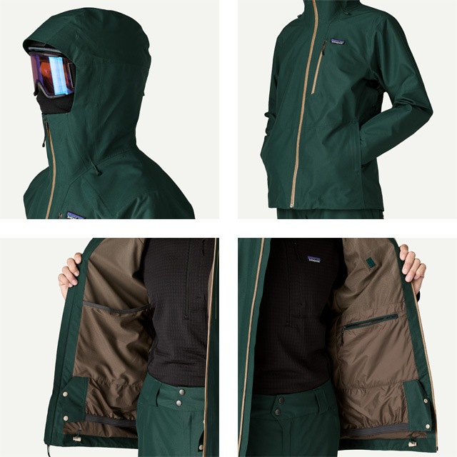 ��patagonia�ۥѥ����˥���Men's PowderTown Jacket�ۥ�� �ѥ����������� ���㥱�å� 25/26 ������ 31626 ���Ρ��ܡ��� �Хå�����ȥ꡼