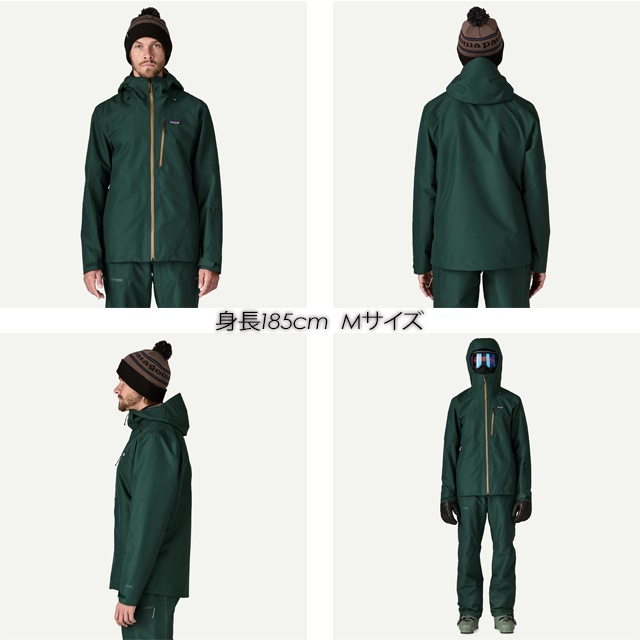 ��patagonia�ۥѥ����˥���Men's PowderTown Jacket�ۥ�� �ѥ����������� ���㥱�å� 25/26 ������ 31626 ���Ρ��ܡ��� �Хå�����ȥ꡼