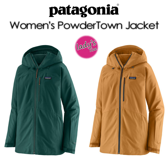 ��patagonia�ۥѥ����˥� ��Women's PowderTown Jacket�ۥ������ �ѥ����������� ���㥱�å� 25/26 ������ 31636 ���Ρ��ܡ��� �Хå�����ȥ꡼
