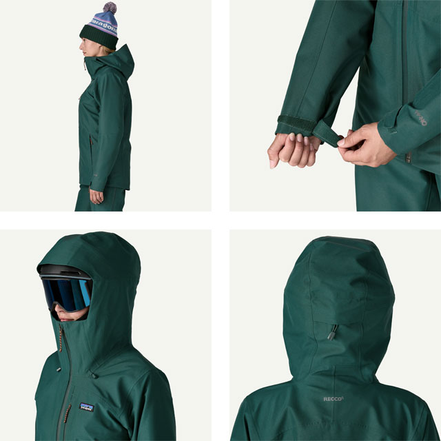 ��patagonia�ۥѥ����˥� ��Women's PowderTown Jacket�ۥ������ �ѥ����������� ���㥱�å� 25/26 ������ 31636 ���Ρ��ܡ��� �Хå�����ȥ꡼