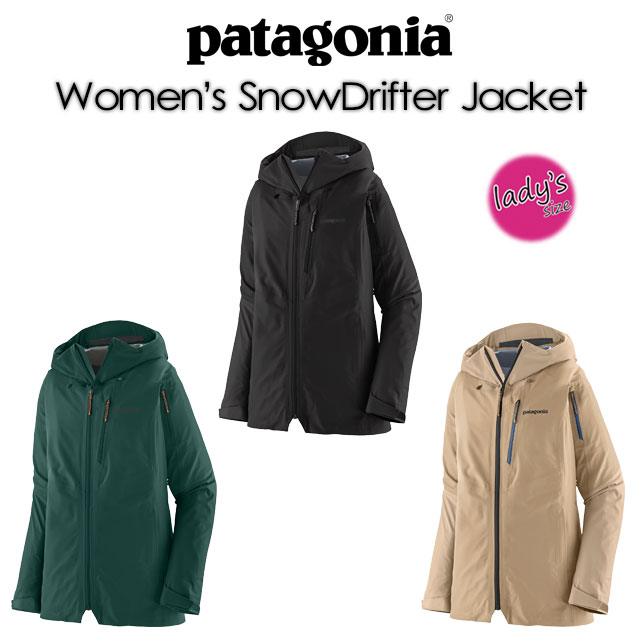 ��patagonia�ۥѥ����˥� ��Women's SnowDrifter Jacket�ۥ������ ���Ρ��ɥ�ե��� ���㥱�å� 25/26 ������ 30071 ���Ρ��ܡ��� �Хå�����ȥ꡼