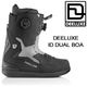 ��DEELUXE�ۥǥ�����å��� ��ID DualBOA S3�ۥǥ奢��BOA S3 EssentialBlack ���å��󥷥��֥�å� 2025-2026 �Хå�����ȥ꡼ ���Ρ��ܡ��� �֡���