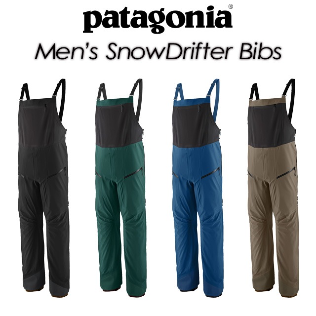 ��patagonia�ۥѥ����˥� ��Men's SnowDrifter Bibs�ۥ�� ���Ρ��ɥ�ե��� �ӥ֡ʥ쥮��顼�� 25/26 ������ 30076 ���Ρ��ܡ��� �Хå�����ȥ꡼ �ѥ��