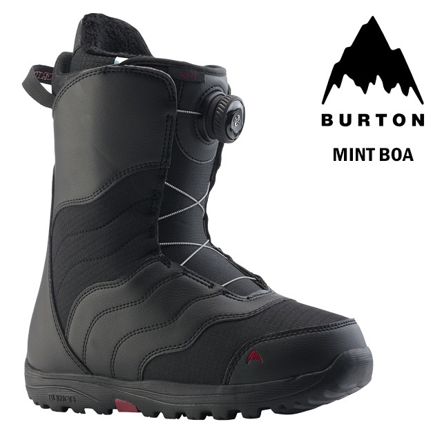 ��BURTON�� �С��ȥ� ��Mint BOA Wide�� �ߥ�� BOA �磻�� Black 23-24 ������� ������ BOOTS �֡��� SNOWBOARD ���Ρ��ܡ���