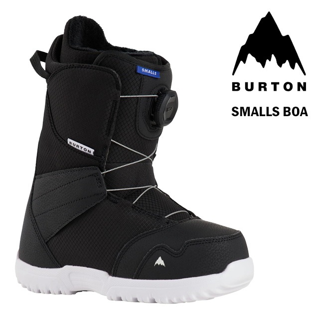 ��BURTON �� �С��ȥ� ��Smalls BOA�� ���⡼�륺 BOA  Black 25-26  ���å� �Ҷ��� KIDS �֡��� SNOWBOARD ���Ρ��ܡ���