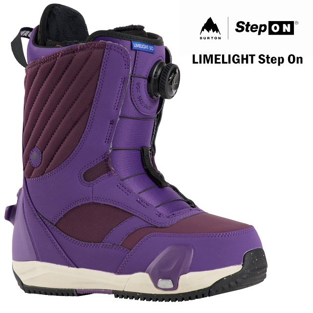 ��BURTON�� �С��ȥ� ��Limelight Step On Wide�� �饤��饤�� Step On �磻�� Imperial Purple 24-25  ������� ������  �֡��� SNOWBOARD ���Ρ��ܡ���