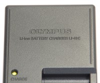 OLYMPUS オリンパス純正 リチウムイオン急速充電器 LI-41C　直挿しタイプ　LI-40B・LI42B対応充電器　送料無料・【ゆうパケット】|OLYMPUS|カメラ関係