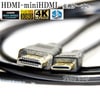 HDMI ケーブル　HDMI (Aタイプ)-ミニHDMI端子(Cタイプ)　オリンパス機種対応  1.4規格対応 5.0m ・金メッキ端子 (イーサネット対応・Type-C・mini)   送料無料【メ