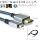 Nikon �˥����б�  HDMI �����֥롡HDMI (A������)-microHDMIü��(D������)��2.0�����б� 1.0m  (�������ͥå��б���Type-D���ޥ�����)   ��å���֥�å����ץ�ߥ���ϥ����ԡ���