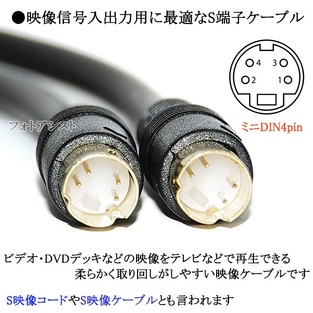 �ڸߴ��ʡ�panasonic/�ѥʥ��˥å��б� Sü�ҥӥǥ������֥� 3.0m �ʥߥ�DIN4pin����-������  Part.2������̵���ڥ᡼���ؤξ���