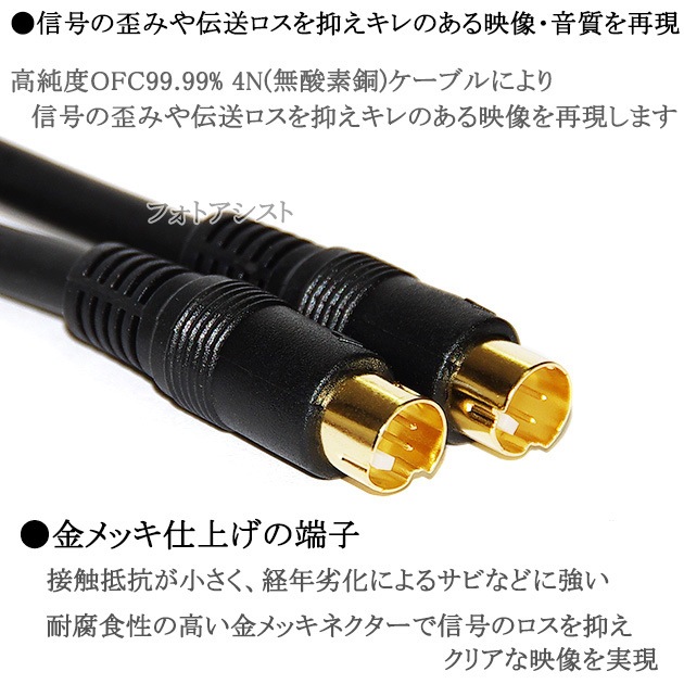 �ڸߴ��ʡ�panasonic/�ѥʥ��˥å��б� Sü�ҥӥǥ������֥� 3.0m �ʥߥ�DIN4pin����-������  Part.2������̵���ڥ᡼���ؤξ���