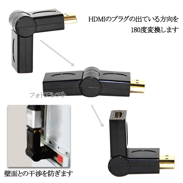 HDMI��ư�Ѵ��ץ饰 180�ټ���  1.4����  HDMI����-�᥹�����ץ�  ����̵���ڥ᡼���ؤξ���