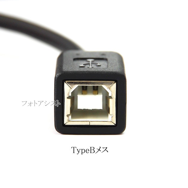 USB2.0 TypeB����(L����)-TypeB�᥹  ��Ĺ�����֥뺸���������ס�0.15��(15cm)  ����̵���ڥ᡼���ؤξ���