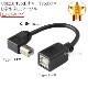 USB2.0 TypeB����(L����)-TypeB�᥹  ��Ĺ�����֥뺸���������ס�0.15��(15cm)  ����̵���ڥ᡼���ؤξ���