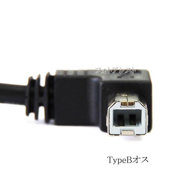 USB2.0 TypeB����(L����)-TypeB�᥹  ��Ĺ�����֥뱦���������ס�0.15��(15cm)  ����̵���ڥ᡼���ؤξ���