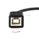 USB2.0 TypeB����(L����)-TypeB�᥹  ��Ĺ�����֥뱦���������ס�0.15��(15cm)  ����̵���ڥ᡼���ؤξ���