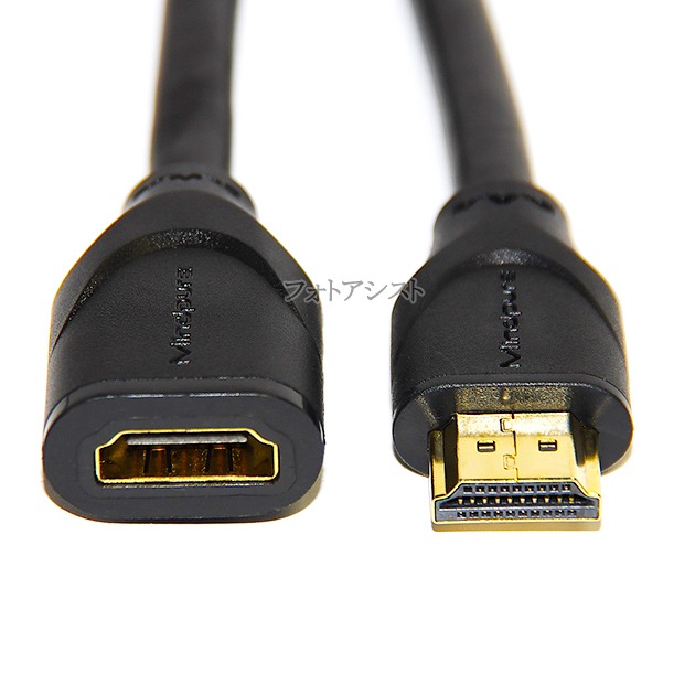 HDMI��Ĺ�����֥�  2.0����   0.5m   A(����)-A(�᥹)   ���å�ü�� (�������ͥå��б���Type-A) 18 Gbps 4K@50/60 (2160p) ���б� 3D��4K������̵���ڥ᡼���ؤξ���