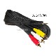 �ڵ���panasonic/�ѥʥ��˥å������б��� 4��3.5mm-RCA�Ѵ�AV�����֥�  3.0m 4��3.5mm L/V/G/R����(����)-RCA(����)�֡��򡦲�  Part.1