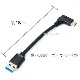 SHARP ���㡼��  ���ޡ��ȥե��󡦥��֥�å� �б���Type-C�����֥�(A-C USB3.2 Gen2 QC�б�  0.15�� ����)  L�������ͥ���    AQUOS ���������ʤɤν��š��̿�